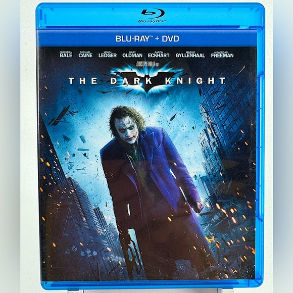 The Dark Knight on Blu-ray and DVD. - Picture 1 of 5